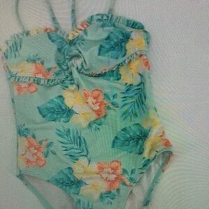 Floral Kids Swimwear